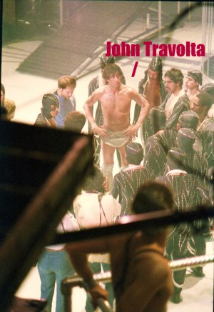 JOHN TRAVOLTA 'Staying Alive' On-Set 8x10 COLOR #5