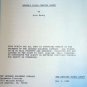BEVERLY HILLS COWGIRL BLUES--Original TV Movie Script 1985
