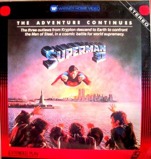 SUPERMAN II  Laserdisc, Like New, 1980