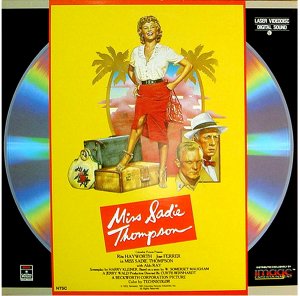 MISS SADIE THOMPSON LaserDisc--SEALED! Rita Hayworth