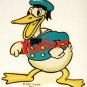 Donald Duck 1934 Decals...Oldest, Rarest on Earth! YOU GET TWO!! (Price Reduced!)