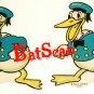 Donald Duck 1934 Decals...Oldest, Rarest on Earth! YOU GET TWO!! (Price Reduced!)