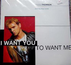 Craig Thomson and big blue world 12" Single--LIKE NEW!