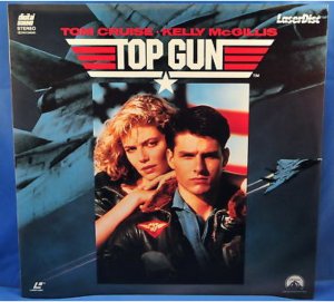 TOP GUN Laserdisc 1986 Sealed!! Tom Cruise At His Hottest!