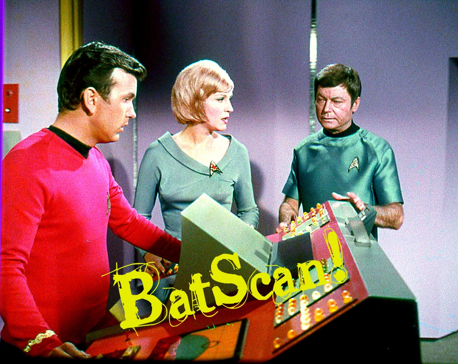 STAR TREK Original Film Slide AND Color 5x7 Photo #29  1968