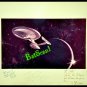 STAR TREK: TMP Painting-Print Autographed by Roddenberry, Wise, Nimoy & Shatner!!!  REDUCED--AGAIN!!