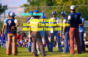 'STAR TREK: THE MOTION PICTURE' CANDID MDA SOFTBALL GAME 4x6--1978!!  COLLINS & KOENIG! #13