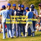 'STAR TREK: THE MOTION PICTURE' CANDID MDA SOFTBALL GAME 4x6--1978!! STEPHEN COLLINS! #14