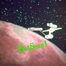 STAR TREK Original Film Slide AND Color 5x7 Pic #90 1968--Orbiting Enterprise