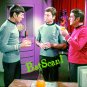 STAR TREK Original Film Slide AND Color 5x7 Pic #91 1968--Spock, Bones & Scotty!