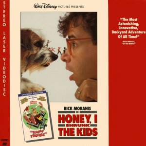 HONEY, I SHRUNK THE KIDS Laser Disc (1988)...Sealed!  Rick Moranis, Marcia Strassman