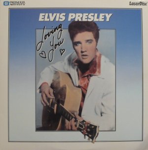 LOVING YOU Laser Disc (1957)...Like New...Elvis Presley AND Movie Prop Concert Ticket!