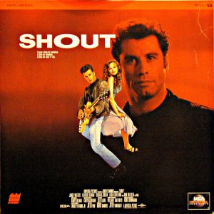SHOUT Laser Disc (1991)...Like New...John Travolta, James Walters, Heather Graham