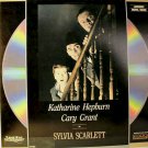 SYLVIA SCARLETT Laser Disc (1936)...SEALED!!  RARE!!  Katharine Hepburn, Cary Grant