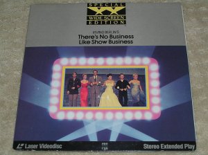 THERE'S NO BUSINESS LIKE SHOW BUSINESS Laser Disc (1954)...SEALED!  WIDESCREEN!