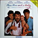 THREE MEN AND A BABY Laser Disc (1987)...SEALED!! Tom Selleck, Steve Guttenberg