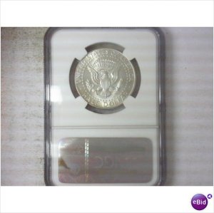 1964 KENNEDY HALF DOLLAR NGC MS63 90% SILVER