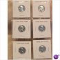 LOT OF 6 1943 Steel War Penny NICE