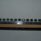 Gold bracelet 14K with Emeralds AND Diamonds