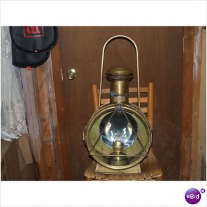 LOCOMOTIVE LIGHT 1931 NUMBER 323 NICE VENTAGE ITEM