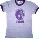 Jimi Hendrix Ringer 3 Faces Junior Ladies T-shirt Size Large