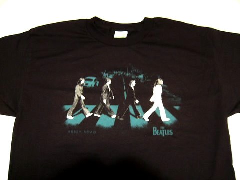 Beatles Abbey Road Dark Size Medium