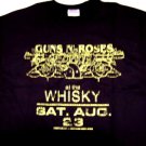 Guns & Roses Whisky T-shirt Size Medium Guns & Roses Whisky T-shirt Size Medium