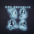 Led Zeppelin BBC Black T-shirt Size Medium Led Zeppelin BBC Black T-shirt Size Medium