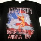 Led Zeppelin USA America 77 Swan Song T-shirt Size Large Led Zeppelin USA America 77 Swan Song T-shirt Size Large