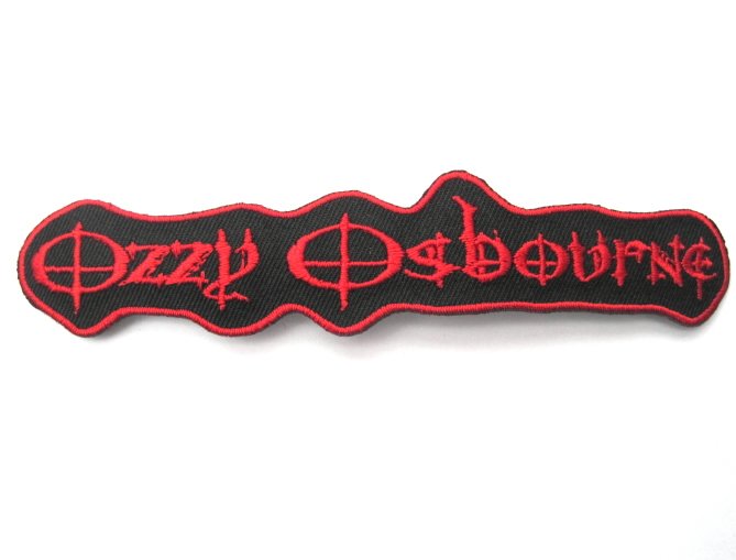 ozzy osbourne iron on patch