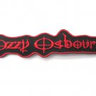 Ozzy Osbourne Red Logo Patch