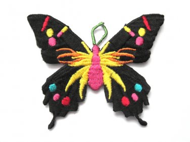 Black Butterfly Patch