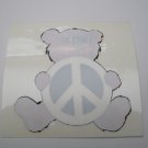 Grateful Dead Peace Bear Sticker