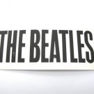 The Beatles Black Logo Sticker The Beatles Black Logo Sticker