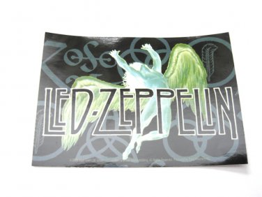 Led Zeppelin Icarus Runes Sticker