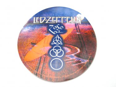 Led Zeppelin Crop Circles Blimp Sticker
