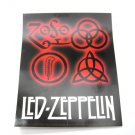 Led Zeppelin Red Runes Symbol Sticker