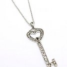 Crystal Key Bling Necklace Crystal Key Bling Necklace