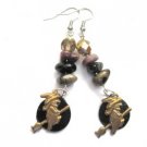 Witch Tourmaline Dangle Earrings
