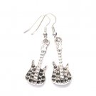 Rock Guitar Dangle Earrings