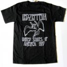 Led Zeppelin 77 Tour Dates T-shirt Size Small