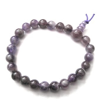 Amethyst Crystal Stretch Bracelet