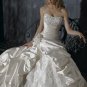 strapless swarovski crystals wedding dress 2011 EC4