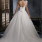 fashion tulle one shoulder rhinestone designer wedding dresses 2011 EC19