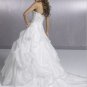 organza lace wedding dress 2011 EC21