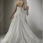 taffeta handmade flower bridal wedding dress 2011 EC43