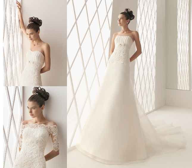 new collection organza wedding dress 2011 EC131