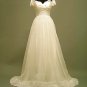 Free shipping capsleeve lace wedding dress 2011 ER2