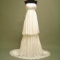 Free shipping strapless chiffon wedding dress 2011 ER3