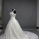 Free shipping fashion lace long wedding dress 2011 ER9